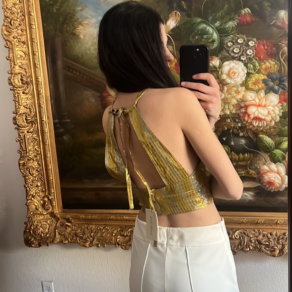 New $395 Ramy Brook Adriana Top - Picture 10 of 10